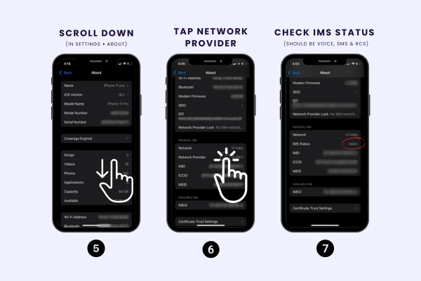 Activate RCS Messaging on iOS - Activate RCS